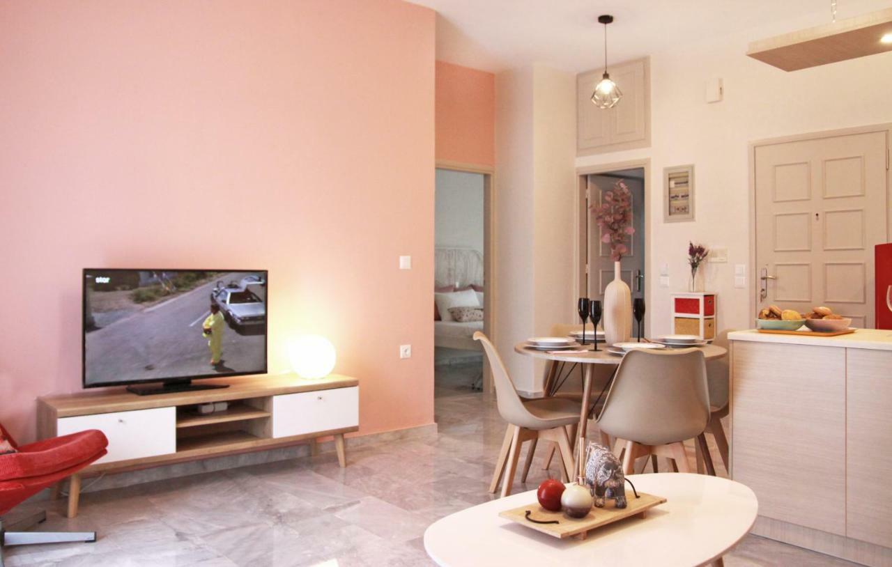 Tres Jolie - Stylish Cityheart Apartment レティムノ エクステリア 写真
