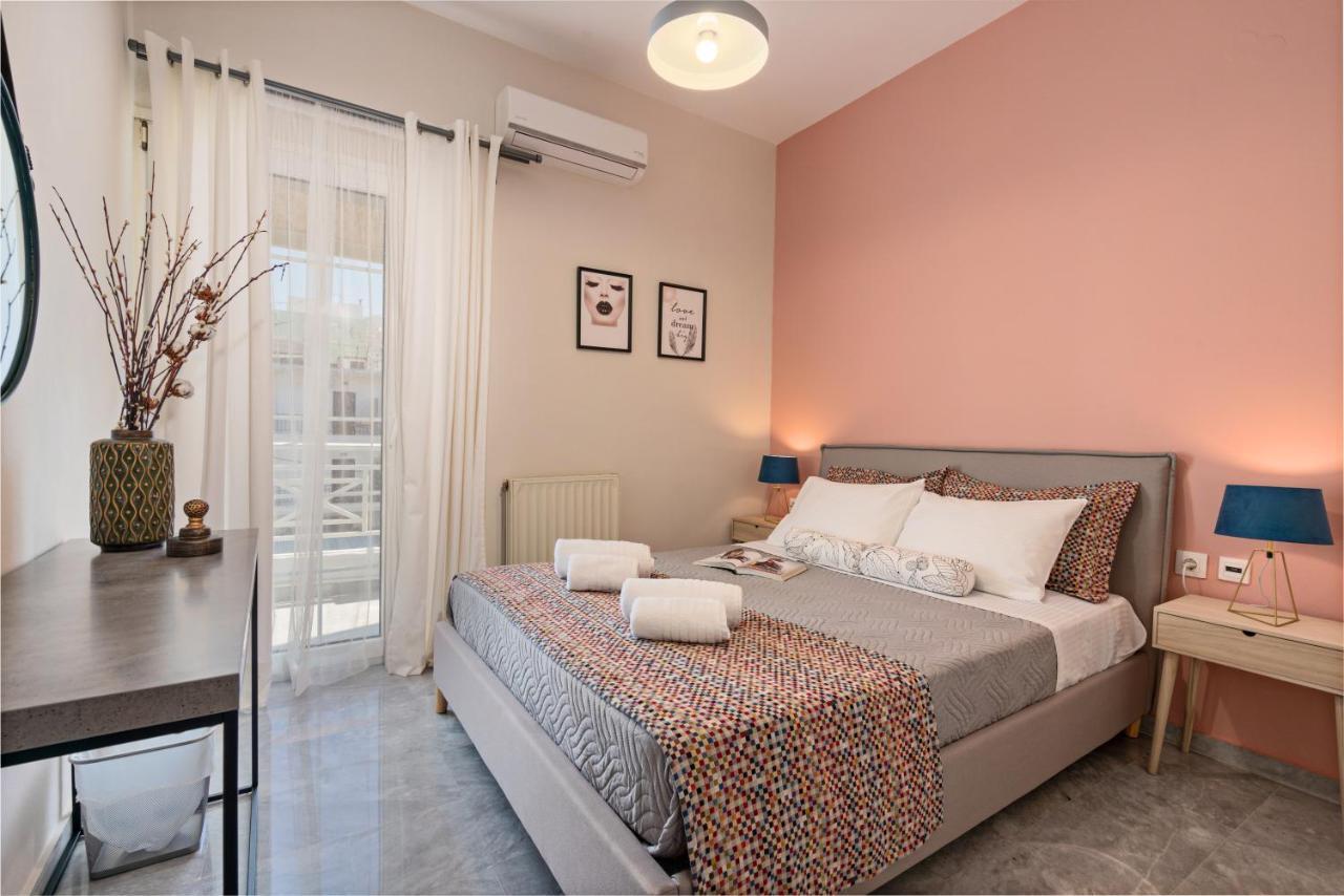Tres Jolie - Stylish Cityheart Apartment レティムノ エクステリア 写真