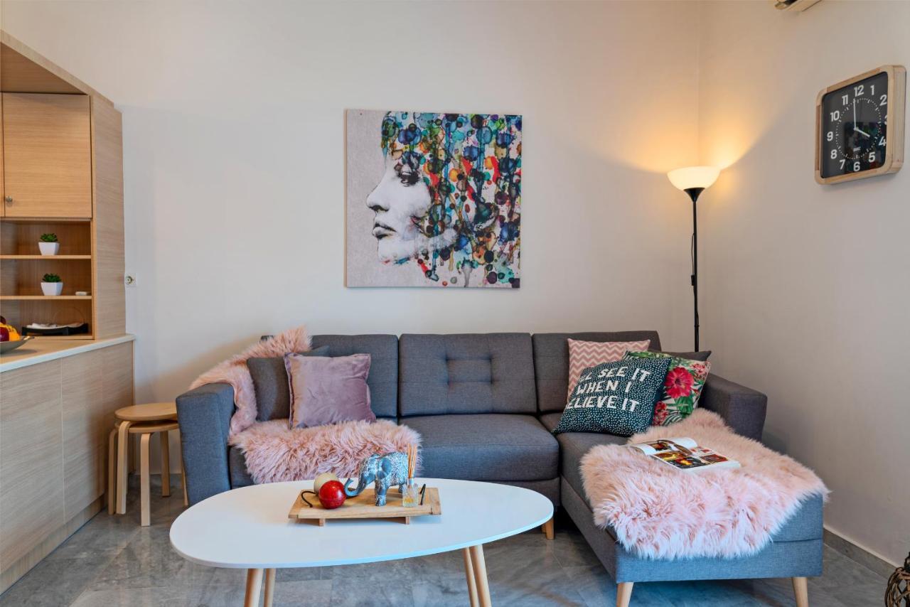 Tres Jolie - Stylish Cityheart Apartment レティムノ エクステリア 写真